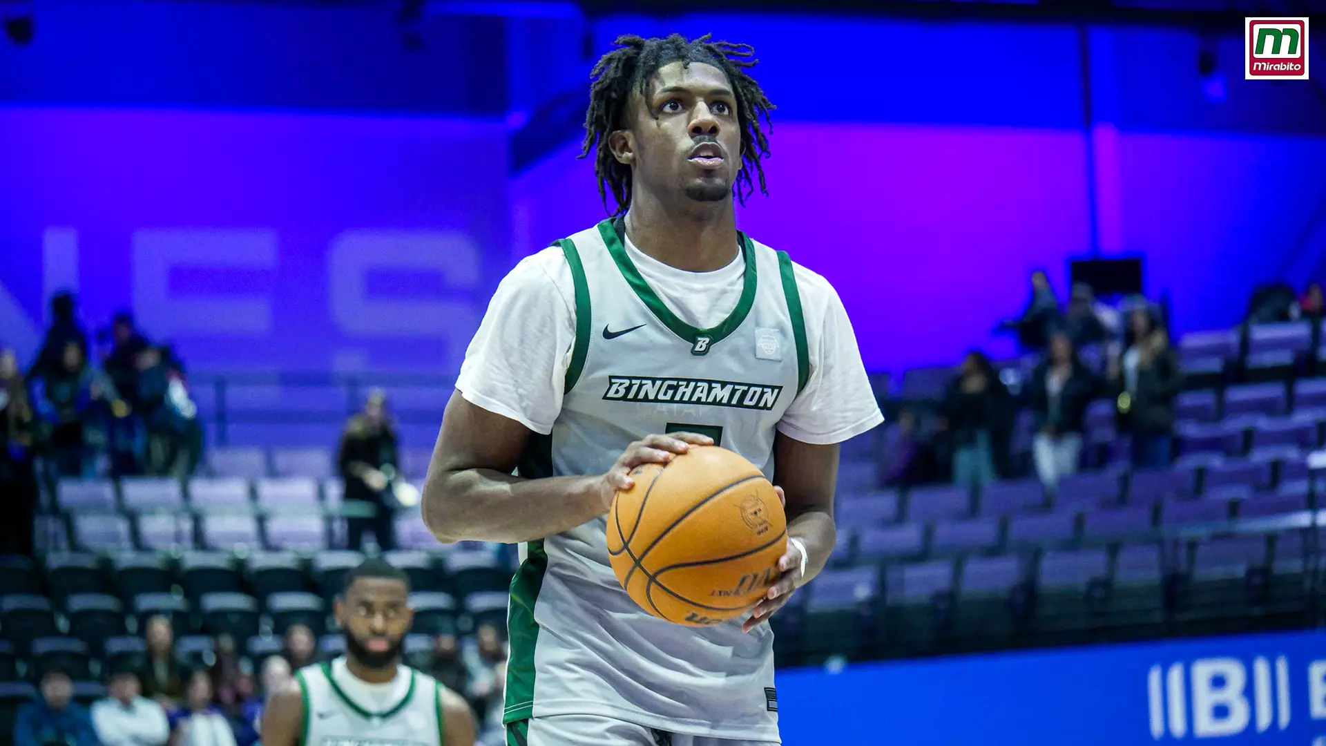 Nehemiah Benson at the free throw line